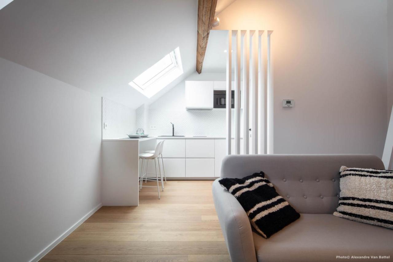 Studios Fully Equipped Near Place Stephanie Brüssel Exterior foto
