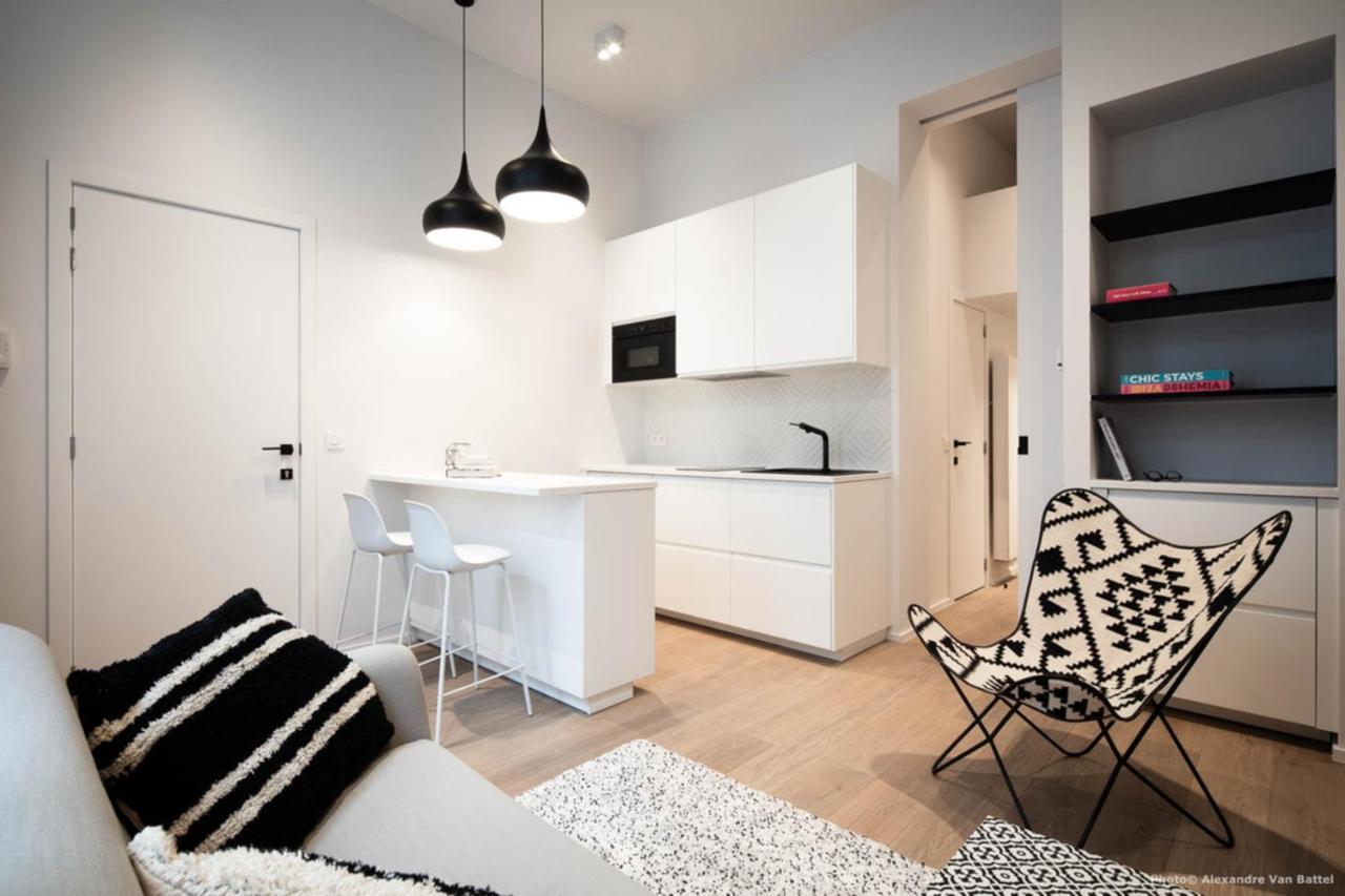 Studios Fully Equipped Near Place Stephanie Brüssel Exterior foto